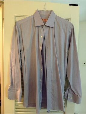 Moon River Lavender Dress Shirt - Button-Down Front